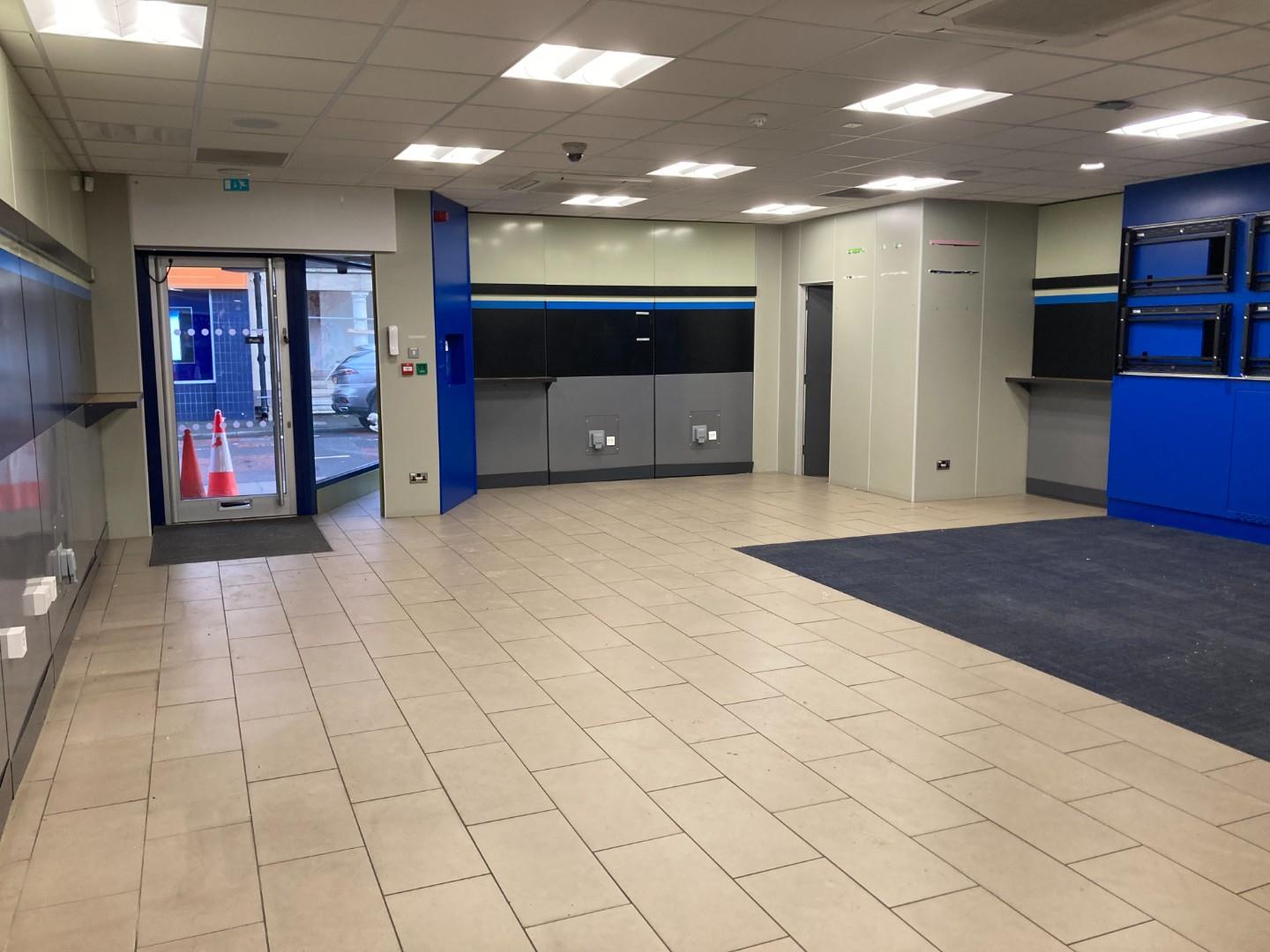 View across the main sales floor towards the shopfront